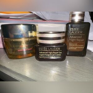 Estee Lauder Skincare Set - Gold and Brown